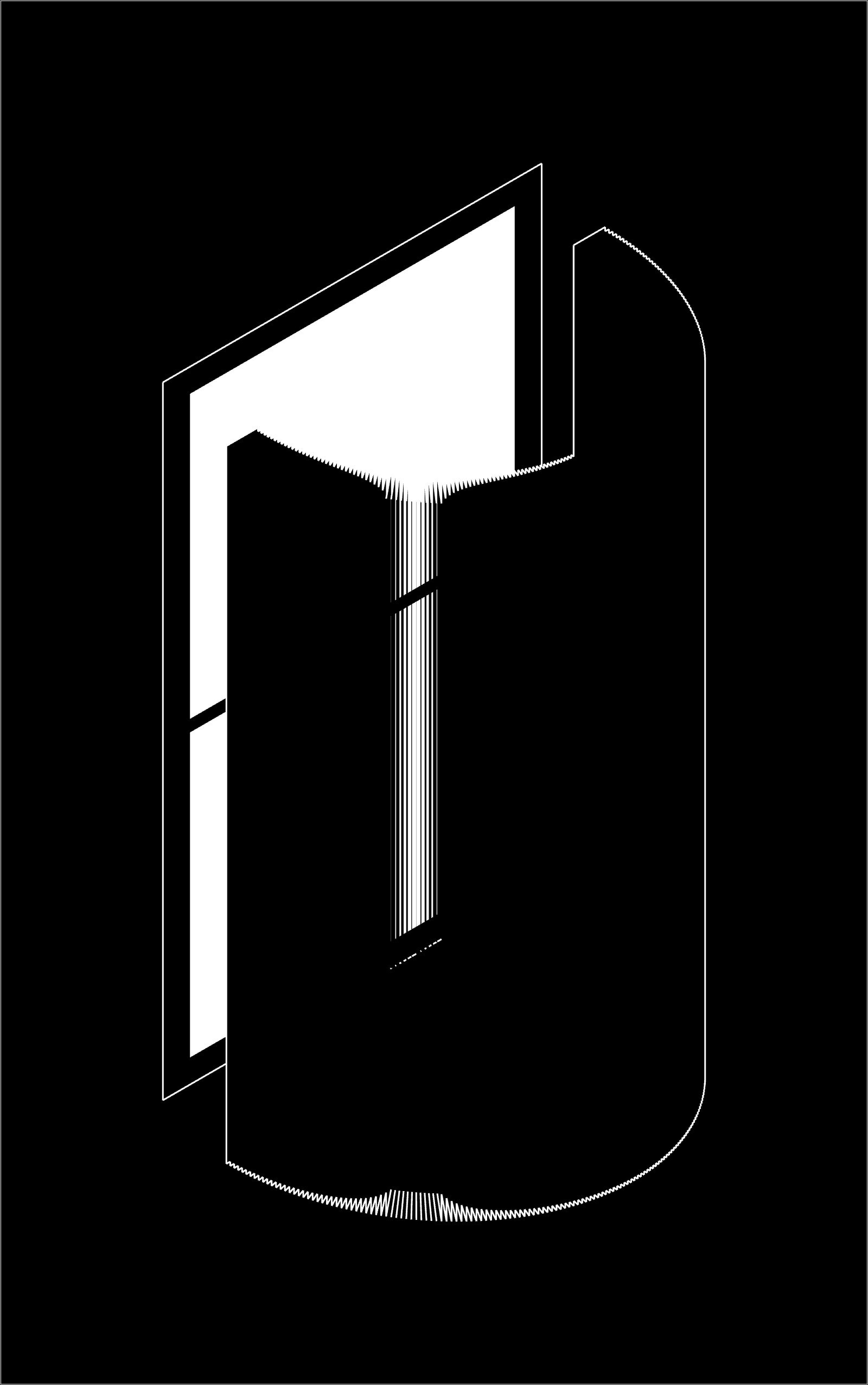 A window with a screen in front of it. The screen is a half-cylinder shape and all the pieces are fanning out in front of the window. You can see some light peeking through the screen. 